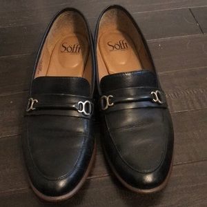 Sofft black loafers